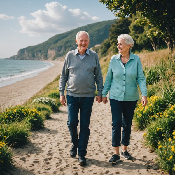 Quels sont les bienfaits des promenades en bord de mer pour les seniors atteints de troubles respiratoires?